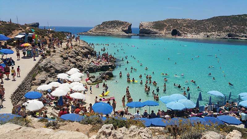 "Comino Beach on Gozo"