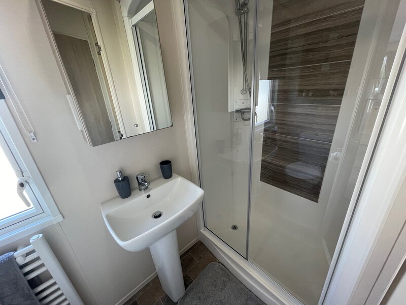 Master bathroom and shower