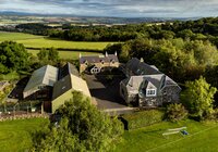 Ariel view of Farm Buildings