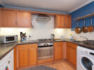 Hart Street Apartment-13 - Family kitchen with washing machine in Edinburgh holiday let