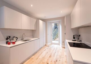 Modern Kitchen in a Holiday let in Scotland
