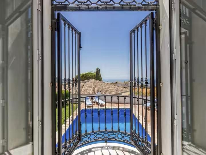 View from the stairs