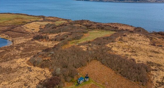 Greenleaves Hut drone picture