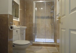 Newly refurbished shower room