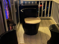 Outside Patio Seating Area