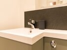 Bathroom - Greco's Close - Detail of modern sink in bathroom