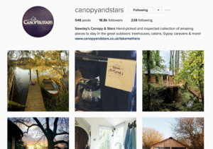 canopyandstars_on_instagram-2 - Vacation rentals agency using instagram