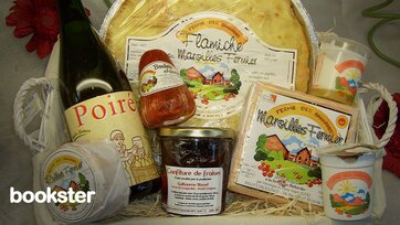 Welcome pack for holiday rentals - An example welcome pack for holiday rentals. Guests will love this attention with delicious local products.