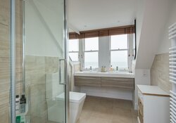 Family bathroom, The Beach House