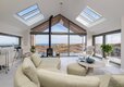 Open Plan Lounge in a Harris Holiday Home
