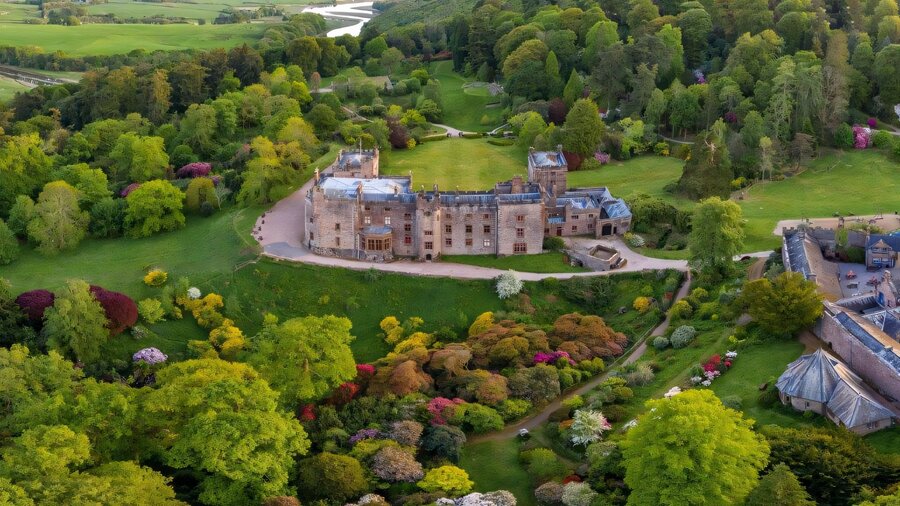 Muncaster Castle near Ravenglass - Muncaster Castle and grounds in the Western Lake District (© Muncaster Castle)