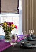 Spacious Dining Table in a Holiday Home