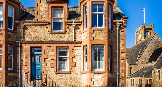 GILLIAN THE NEUK 23.04.26-3 - Charming Victorian holiday apartment exterior in the heart of North Berwick near shops, restaurants and beaches.