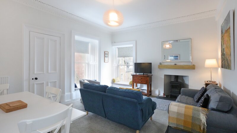 All Day View - living room - Living room at All Day View, a North Berwick self-catering holiday let