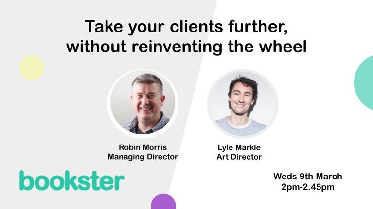 Webinar: Take your clients further, without re-inventing the wheel - Robin Morris and Lyle Markle cover how to take your clients further, without re-inventing the wheel. A webinar for web developers and designers. Webinar: Take your clients further, without re-inventing the wheel - Robin Morris and Lyle Markle cover how to take your clients further, without re-inventing the wheel. A webinar for web developers and designers.