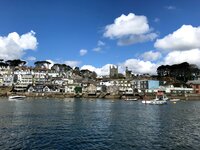 1. Fowey Town From The River