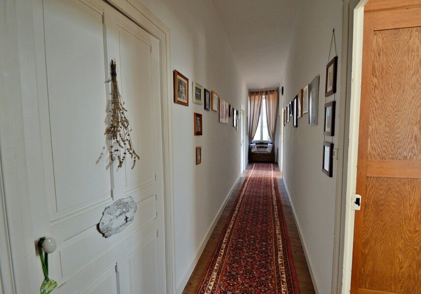 Hallway of old french millhouse