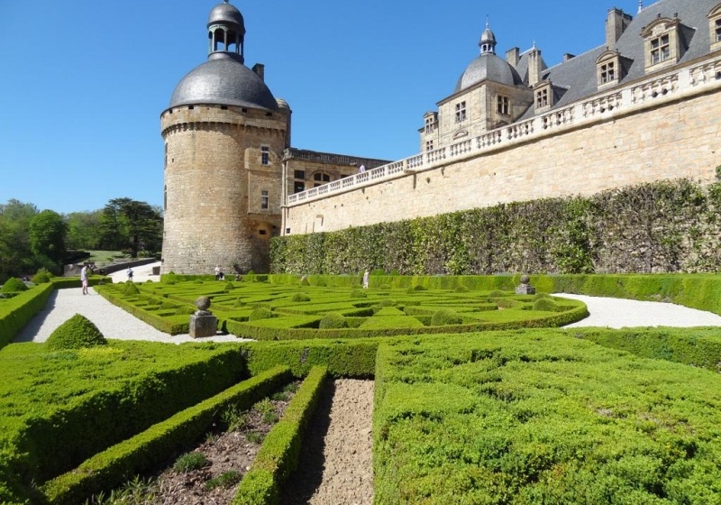 Hautefort Chateau Gardens