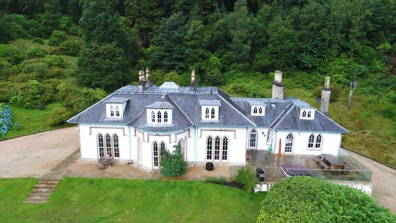 Holiday Home in Rural Scotland - Stunning rural property amongst green fields and forest