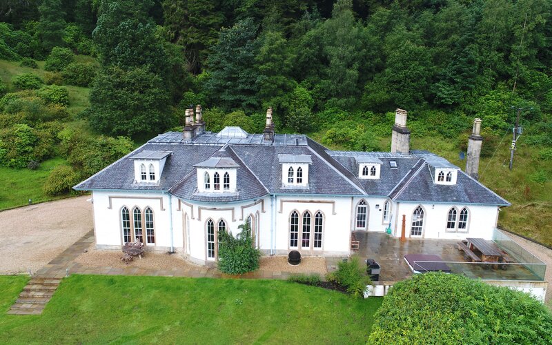 Holiday Home in Rural Scotland - Stunning rural property amongst green fields and forest