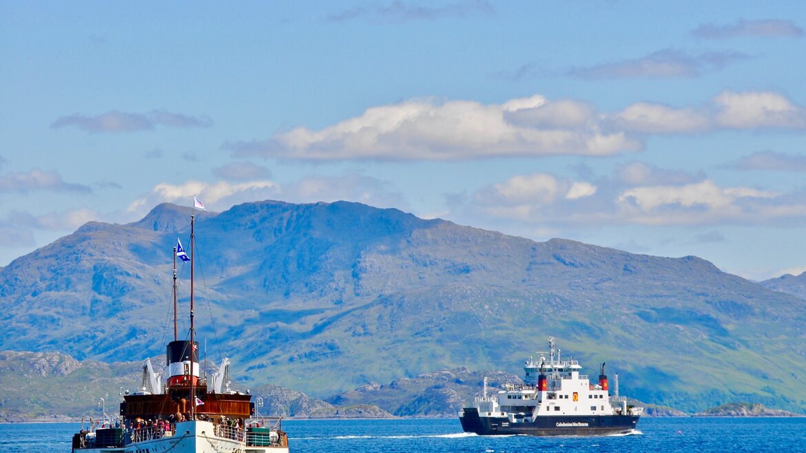 Ferry Route Past Skye - Janet MacLeod Ferry Route Past Skye - Janet MacLeod