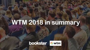 Bookster at WTM 2018 summary - People listening at WTM 2018