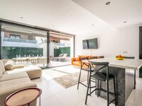 Island Kitchen/Living Space