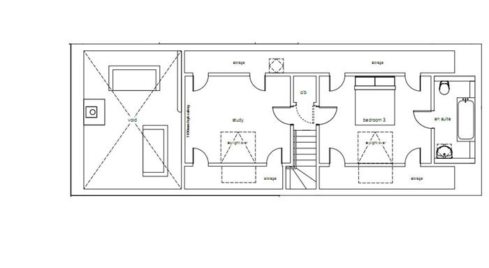 MH first floor - Layout of the first floor