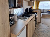 Kitchen through to lounge