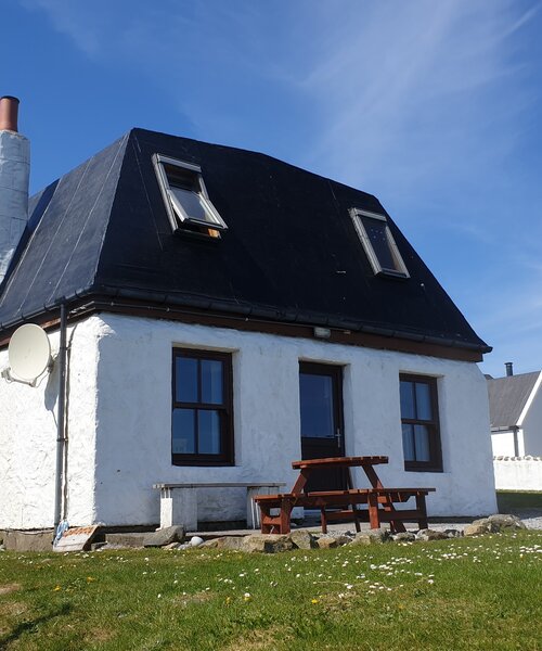 Stevie's cottage from beach - Stevie's cottage from the beach