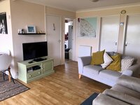 Living room with TV
