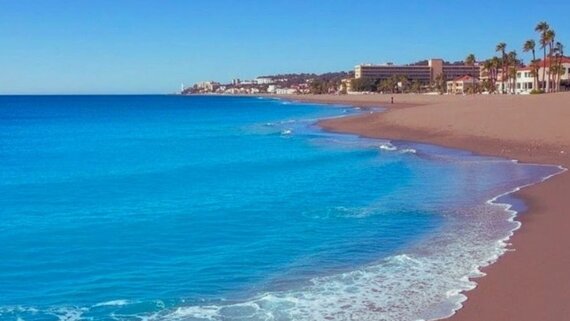 beach - Image of La Cala de Mijas Beach