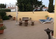 Rear garden with new furniture