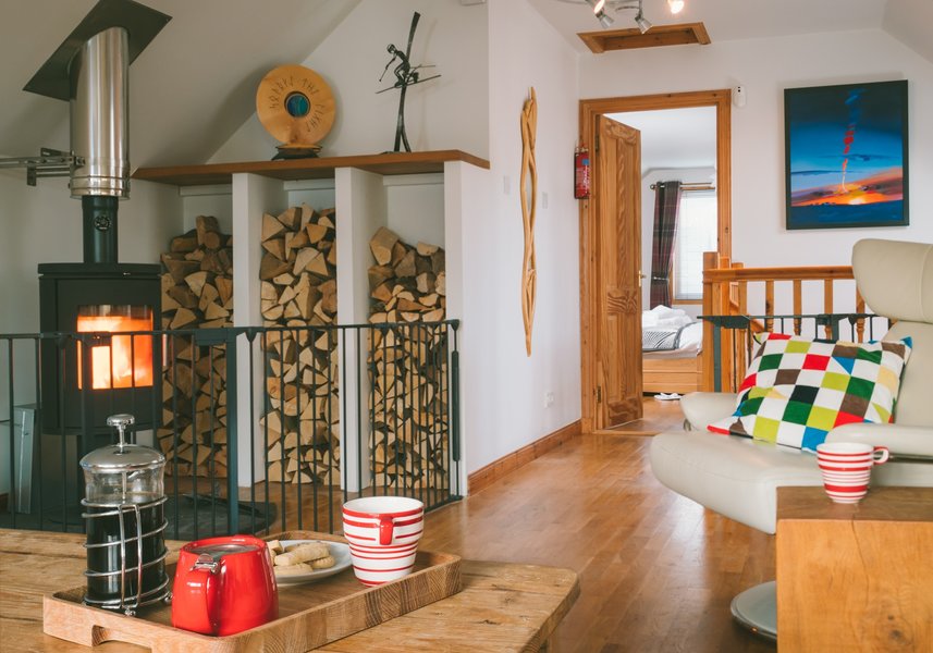 The Shambles - Luxury Lodge in Aviemore with hot tub and BBQ hut