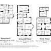 Lady Loch Lomond Floor Plans - Floor Plan for holiday home set over multiple floors on Loch Lomond