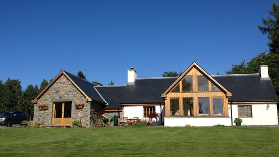 photo-2 - View of cottage from the  garden