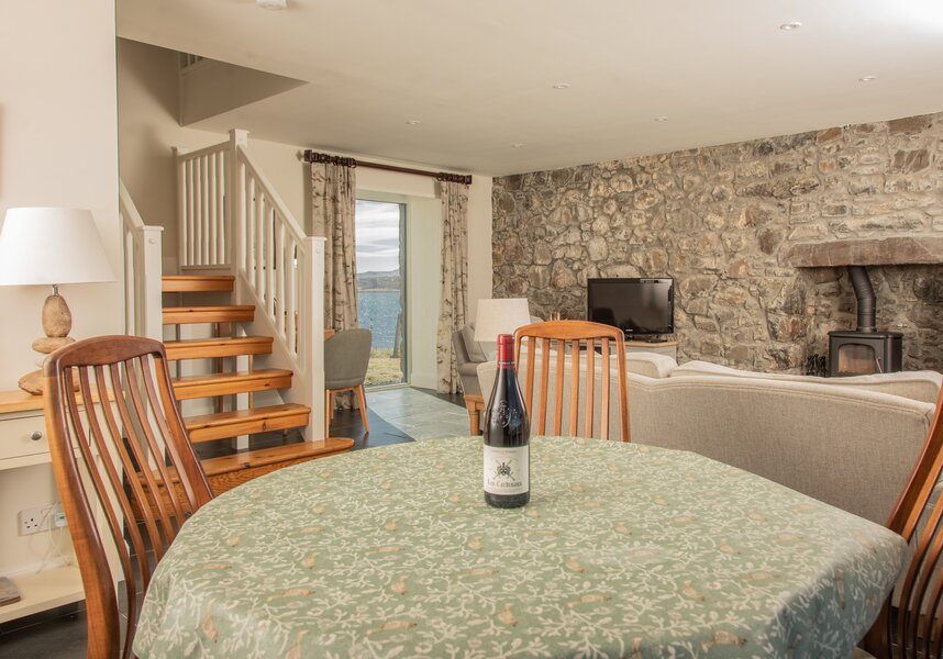 Open Plan Living in a Holiday Let in Scotland