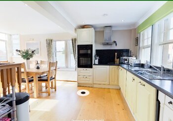 Screenshot (86) - Open plan kitchen and dining area in Gullane family holiday let