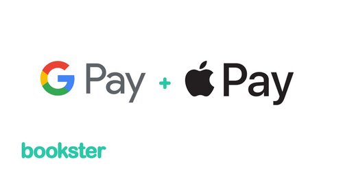 Apple Pay and Google Pay - New guest payment options through Bookster property management system for vacation rentals