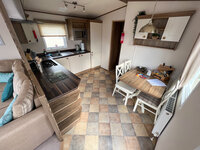 Kitchen and dining area