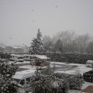 Abisko Lodge campsite in Winter (© Abisko Lodge)