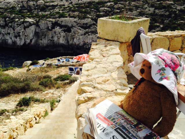 "Daniel at Sannat Cliffs"