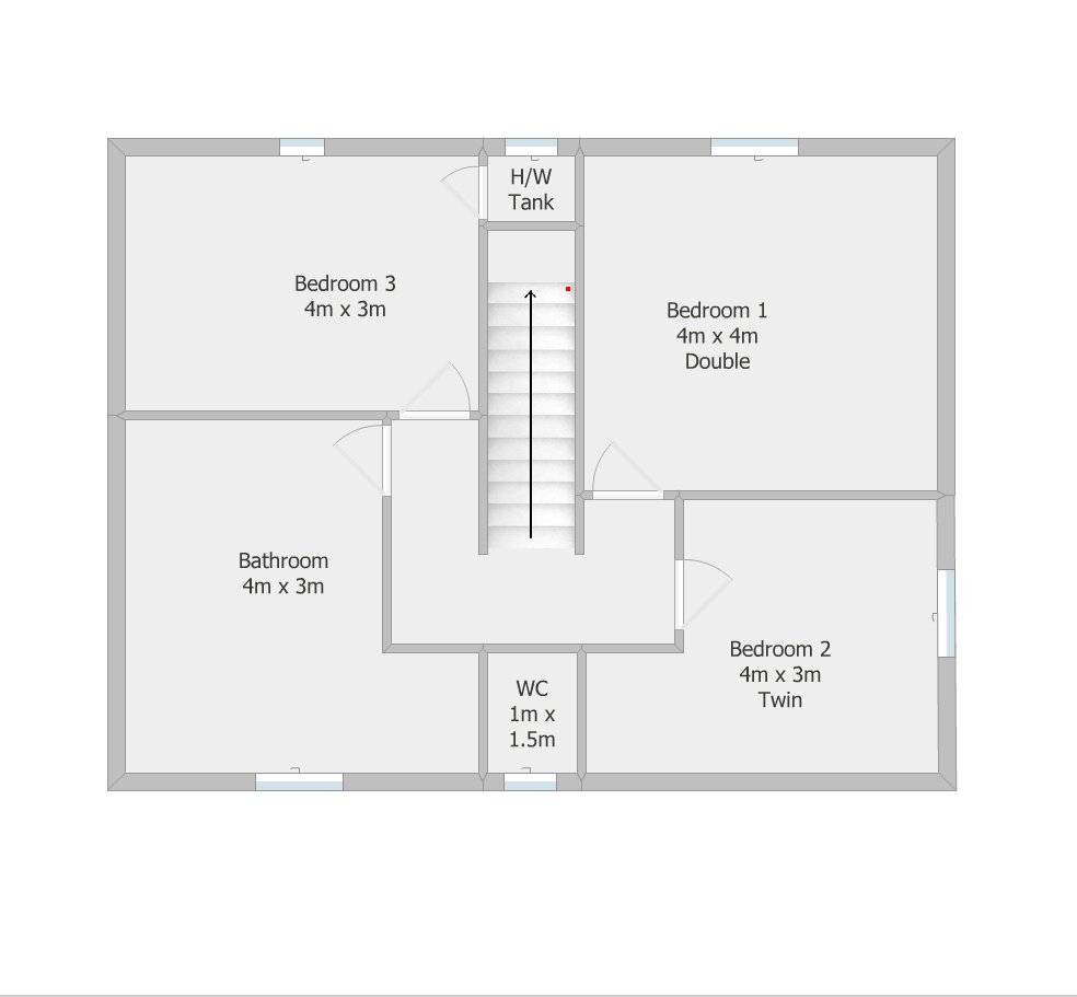 Wing First Floor -  Floor Plan