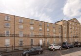 Modern Apartment Building in Edinburgh New Town