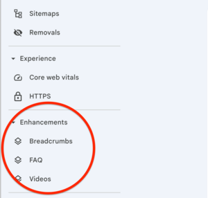 Enhancements in Google Search Console