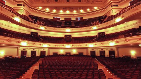 Usher Hall in Edinburgh - View of the auditorium of the Usher Hall in Edinburgh (© This is Edinburgh)