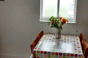 Dining Area - The dining area, with table and chairs to seat four, perfect for family dinners!