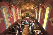 Wedding ceremony at Murthly estate chapel