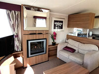 Lounge through to kitchen area
