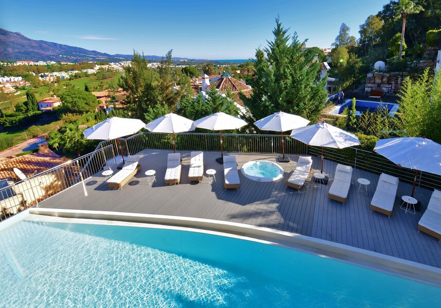 Relax by the pool